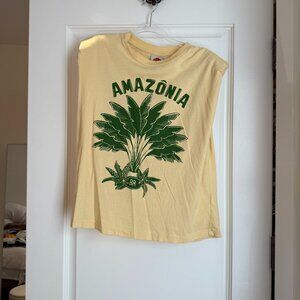 FARM Rio Amazonia Muscle Tee Size M